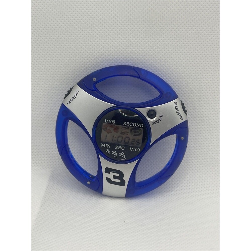 Dale Earnhardt Sr Nascar # 3 Vintage Digital Pocket Stop Watch Clip HTF